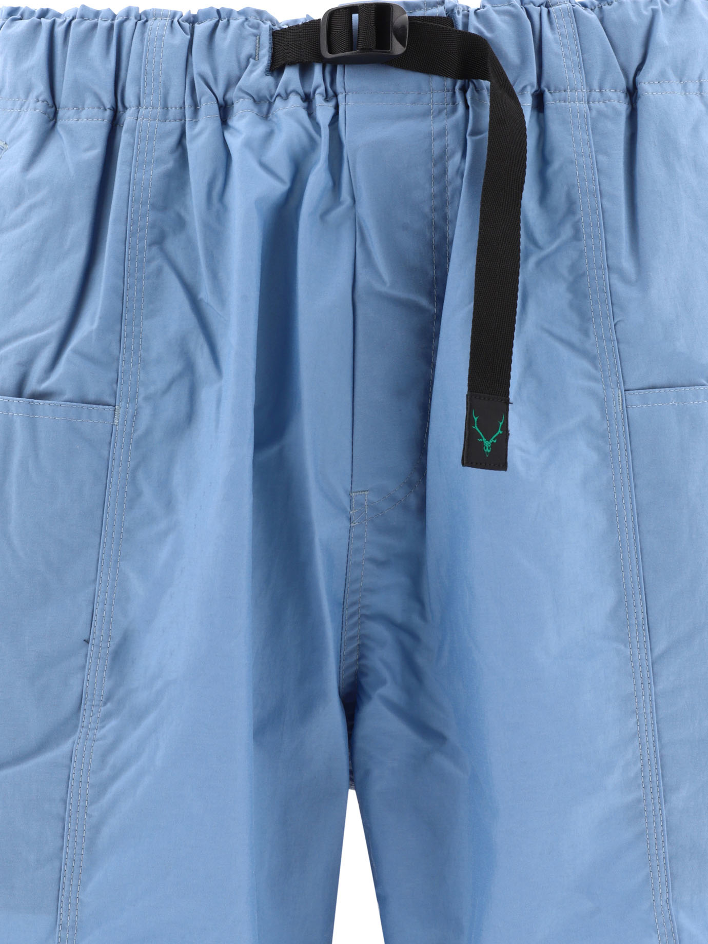 SOUTH2 WEST8 Light Blue Belted C.S. shorts